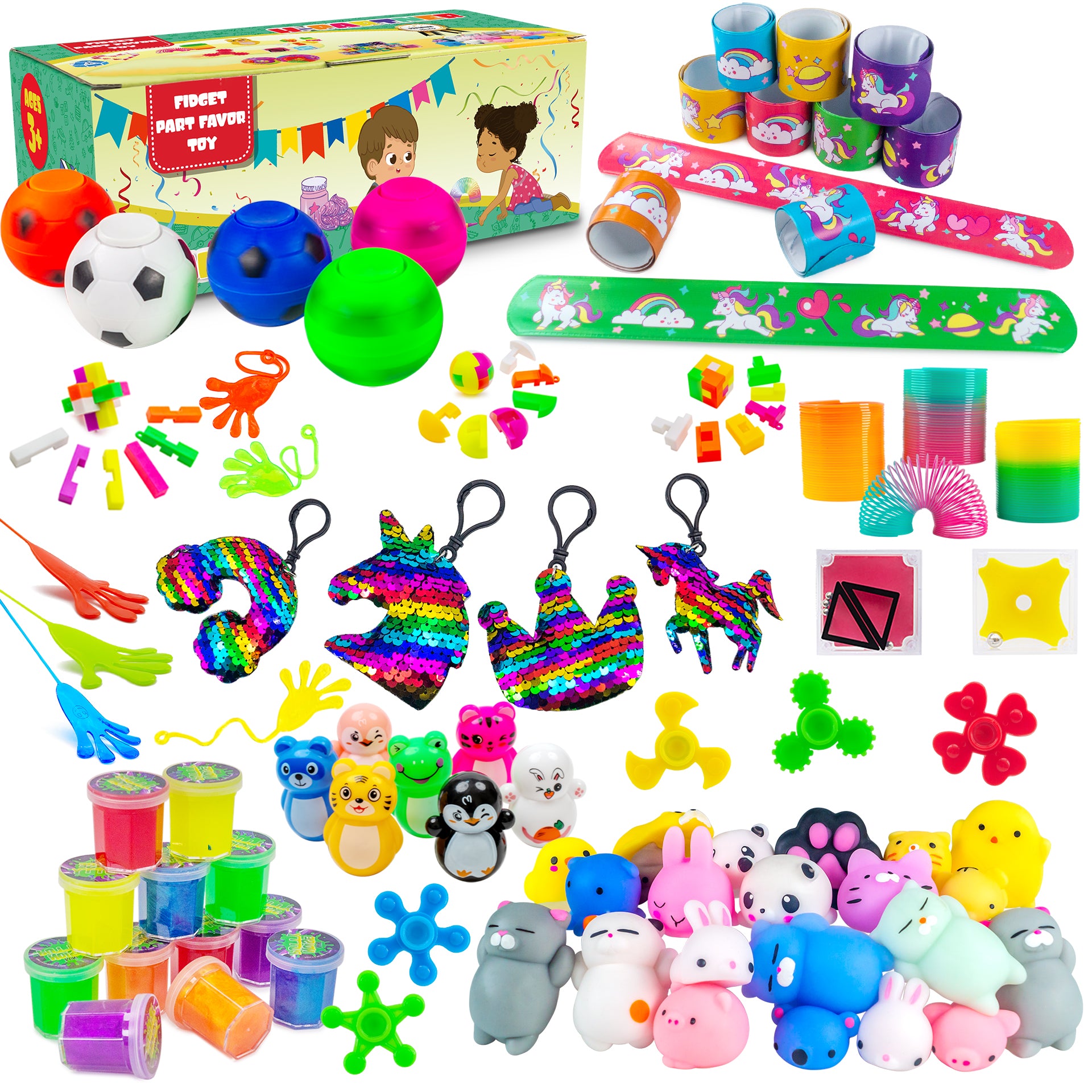 5pcs Colorful Plastic Diamond Rings Party Favor Toy Kids Party Bag