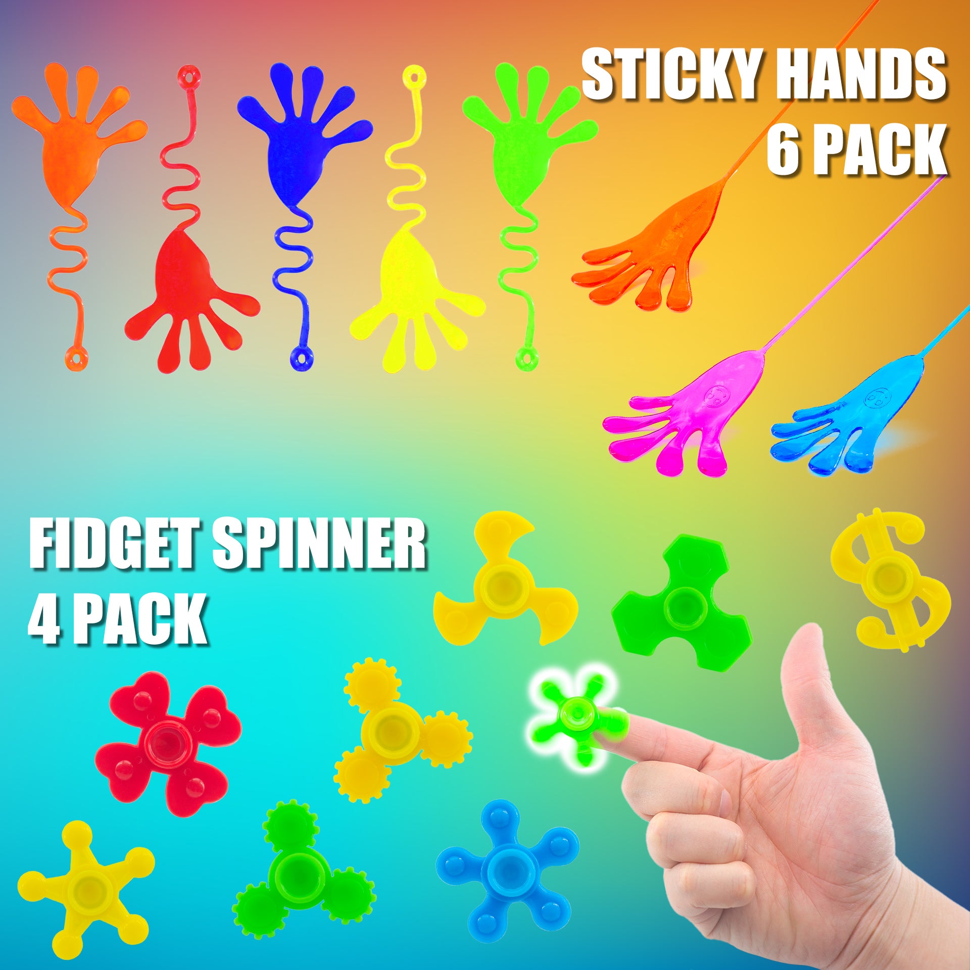Buy Pack of 5 Fidget Spinners Toys for Kids Return Gifts Hand